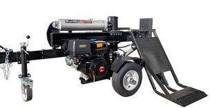 MILLERS FALLS 50 TON LOG SPLITTER WITH LIFT TABLE