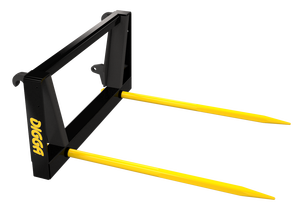 NEW DIGGA EURO HITCH BALE FORKS