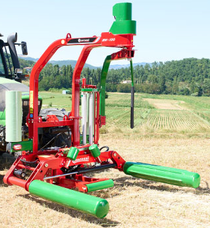 NEW ENOROSSI 3 POINT LINKAGE SATELLITE BALE WRAPPER