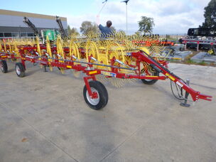 NEW SITREX MX12 12 WHEEL VEE RAKE