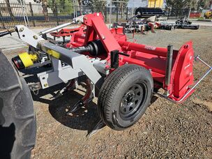 NEW YEOMAN 4 TINE RIPPER WITH BREVI ROTARY HOE