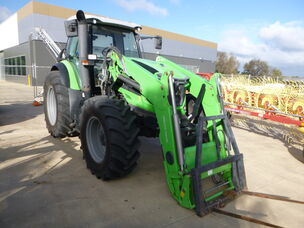 USED DEUTZ 6165G 4WD CAB TRACTOR