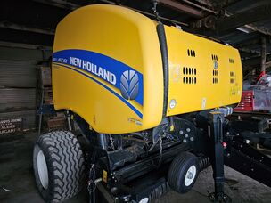 USED NEW HOLLAND ROLL BELT RB150 ROUND BALER