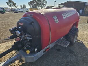 USED SILVAN 2000L SUPAFLO AIRBLAST SPRAYER