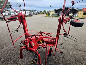 USED TAARUP 744 FOUR ROTOR TEDDER RAKE