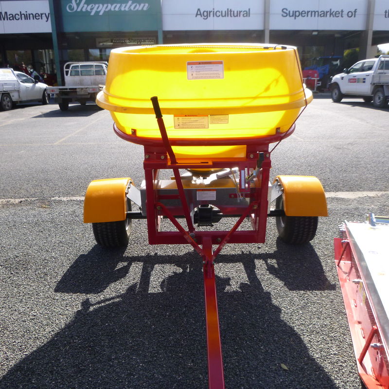 Iris 400Lt Atv fertiliser spreader Konigs Shepparton Pty. Ltd