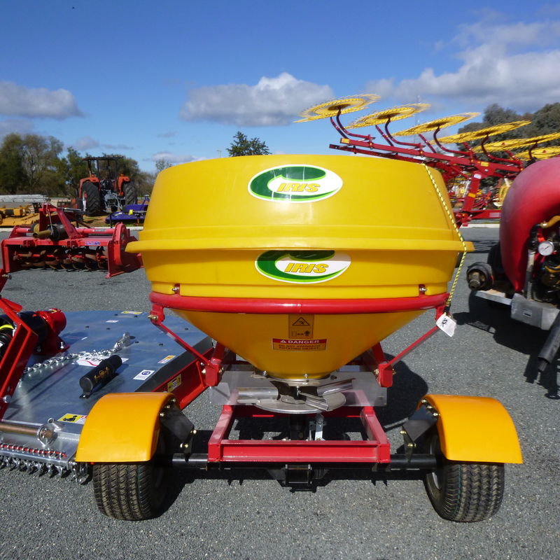 Iris 400Lt Atv fertiliser spreader Konigs Shepparton Pty. Ltd