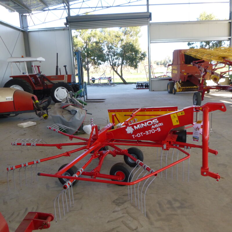 MINOS 3.4M SINGLE ROTOR RAKE | Konigs Shepparton Pty. Ltd
