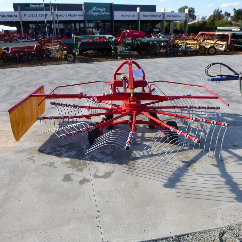 MINOS 4.1M SINGLE ROTOR RAKE | Konigs Shepparton Pty. Ltd