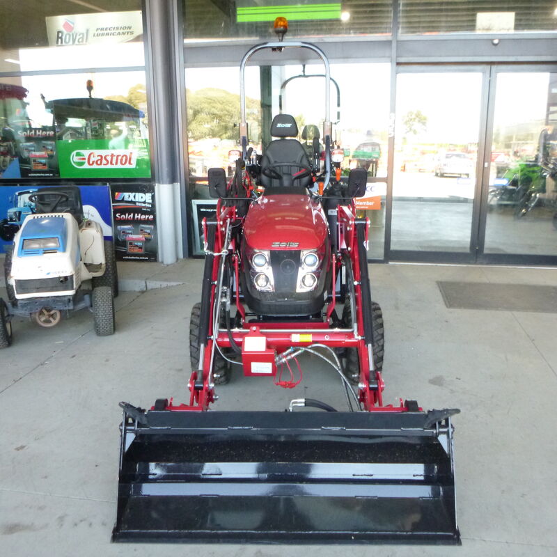 NEW SOLIS S26 4WD ROPS TRACTOR WITH LOADER Konigs Shepparton Pty. Ltd