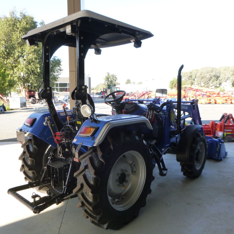 SOLIS 50HP ROPS TRACTOR WITH FRONT END LOADER Konigs Shepparton Pty. Ltd