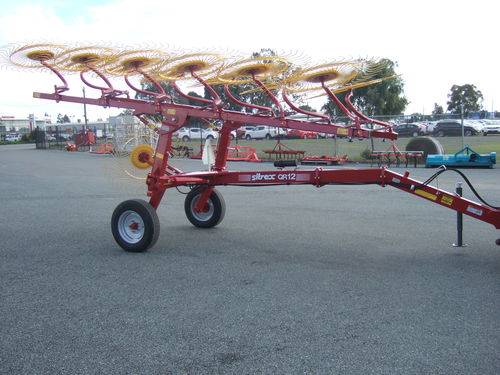 Sitrex QR 8 10 12 wheel mounted hay rakes