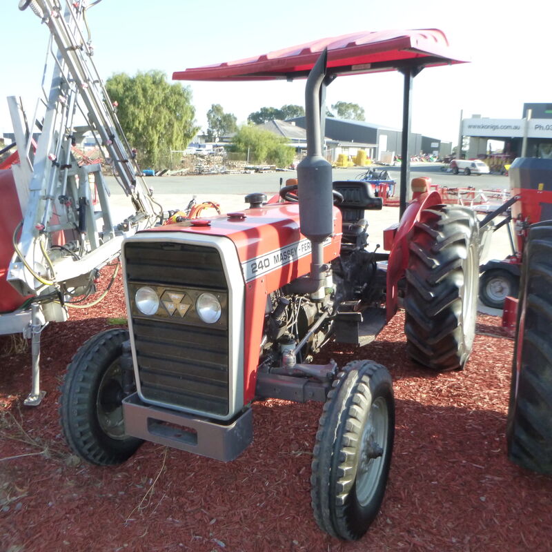 USED MASSEY FERGUSON MF240 ROPS TRACTOR Konigs Shepparton Pty. Ltd