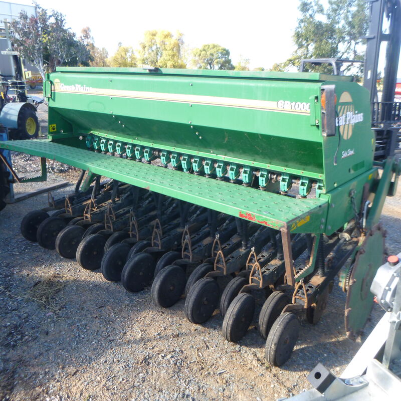 Used Great Plains disc seeder Konigs Shepparton Pty. Ltd