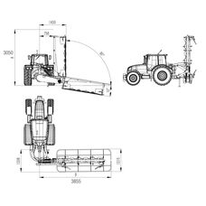 FDM 240 linkage 6 disc mower