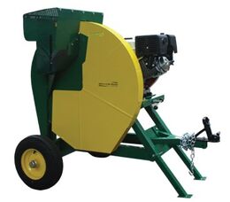 MILLERS FALLS 700MM TOWABLE LOGWOOD SWING SAW 13HP MANUAL START