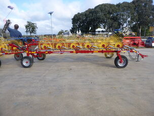 NEW SITREX MX12 12 WHEEL VEE RAKE