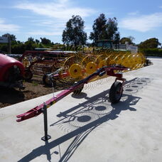 Sitrex TR9 trailing hay rake