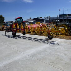 Sitrex TR9 trailing hay rake