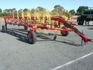 Sitrex explorer 12 wheel vee rake