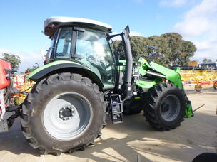 USED DEUTZ 6165G 4WD CAB TRACTOR