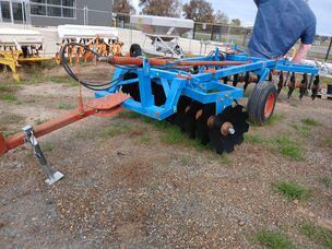 USED GIBBINSRAWLING 24 PLATE DISC PLOW