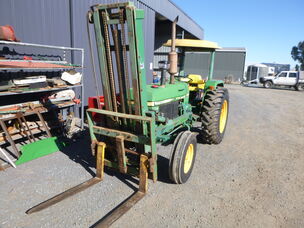 USED JOHN DEERE 1750 ROPS TRACTOR