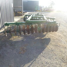 USED JOHN SHEARER 28 PLATE CULTIVATOR