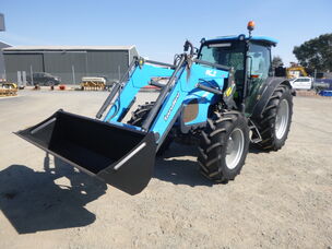 USED LANDINI POWERFARM 95 TRACTOR WITH LOADER