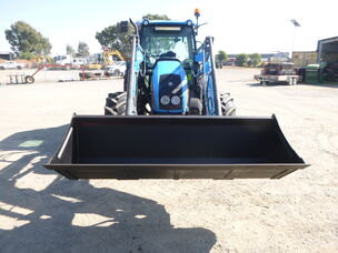 USED LANDINI POWERFARM 95 TRACTOR WITH LOADER