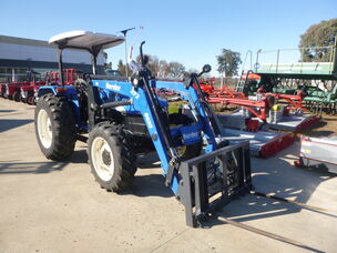 USED NEW HOLLAND TT75 4WD ROPS TRACTOR