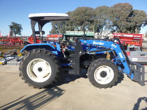 USED NEW HOLLAND TT75 4WD ROPS TRACTOR