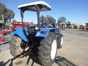 USED NEW HOLLAND TT75 4WD ROPS TRACTOR