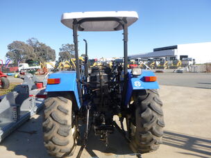 USED NEW HOLLAND TT75 4WD ROPS TRACTOR