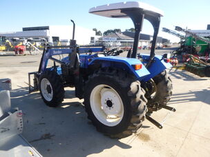 USED NEW HOLLAND TT75 4WD ROPS TRACTOR