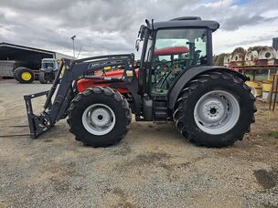 USED SAME EXPLORER 100E CAB TRACTOR WITH LOADER