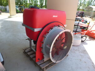 USED SILVAN 500L SUNTUFF AIRBLAST SPRAYER