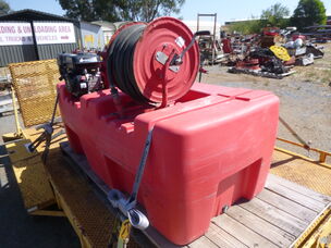 USED SILVAN 800L FIRE FIGHTING UNIT