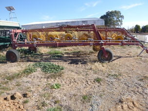 USED SITREX 14 WHEEL V RAKE