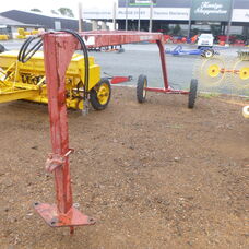 Used New Holland Super 56 roller bar rake tandem hitch frame