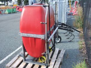 Silvan 400lt Spray Tank with 5 jet vine booms